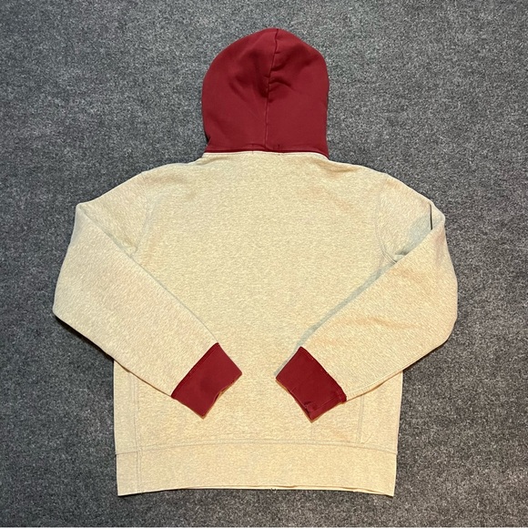 Vintage 90s Polo Ralph Lauren Two Tone 1/4 Zip Hoodie - Picture 2 of 7